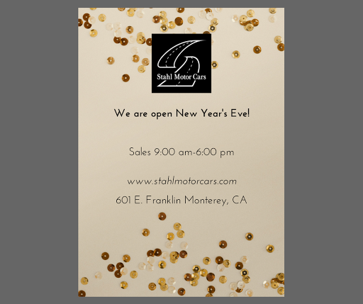 Car Dealer «Stahl Motor Cars», reviews and photos, 2330 Del Monte Ave, Monterey, CA 93940, USA