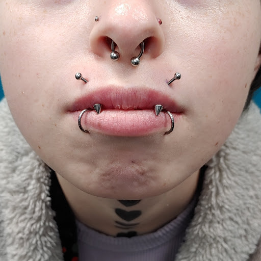 Explore patchy tattoo ideas, creative tattoo ideas in San Marcos, available at Ollie the Impaler Body Piercing