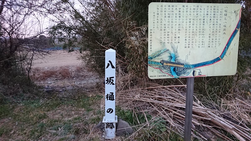 八坂樋の跡