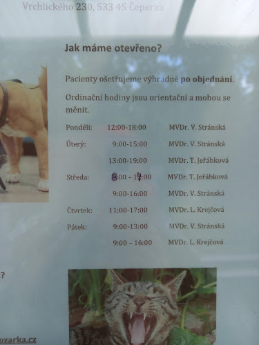 Veterinární ordinace Rozárka - Pardubice