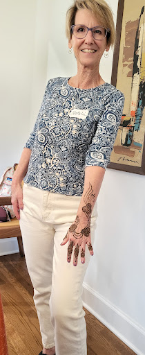 Explore ikigai tattoo ideas, creative tattoo ideas in Concord, available at Naseera Fazil Henna Art