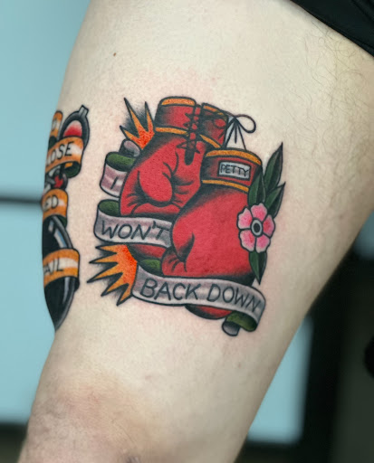 Explore bioshock tattoo ideas, creative tattoo ideas in Plainfield, available at Boundless Tattoo Company