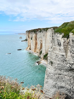 La Falaise d'Amont à Étretat