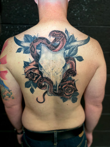 Explore quarter tattoo sleeve ideas, creative tattoo ideas in Mesa, available at Next Wave Tattoos and Piercings 2