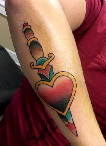Explore pansexual tattoo ideas, creative tattoo ideas in Madison, available at Archangel Tattoo & Piercing