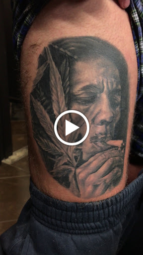 Explore moon phases tattoo ideas, creative tattoo ideas in Cordova, available at The Rook x Raven Tattoo Creative