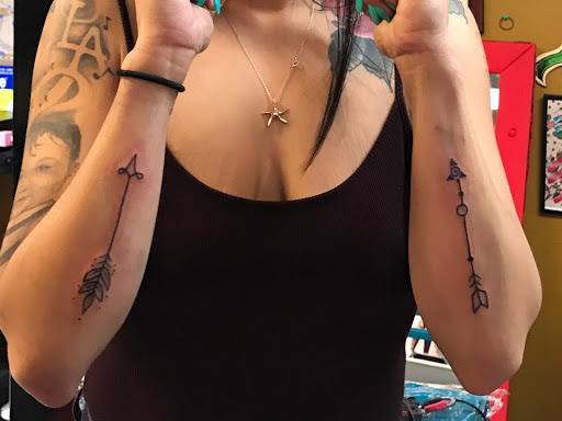 Explore i am worthy tattoo ideas, creative tattoo ideas in Kansas City, available at Grimm Tattoo and Bert Grimm Museum