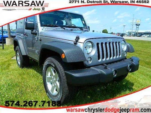 Car Dealer «Warsaw Chrysler Dodge Jeep Ram», reviews and photos, 2771 N Detroit St, Warsaw, IN 46582, USA