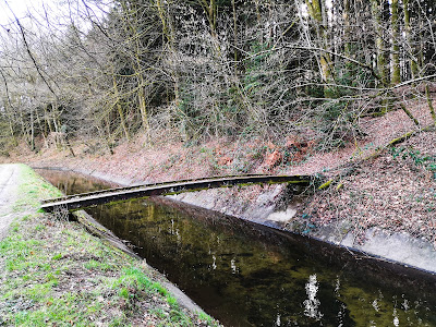 Passerelle du bois julienne à Saint-Nabord