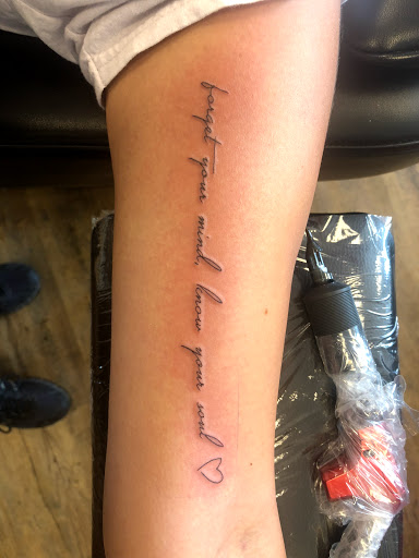 Explore king of hearts tattoo ideas, creative tattoo ideas in Rapid City, available at Rushmore Tattoo Company LLC