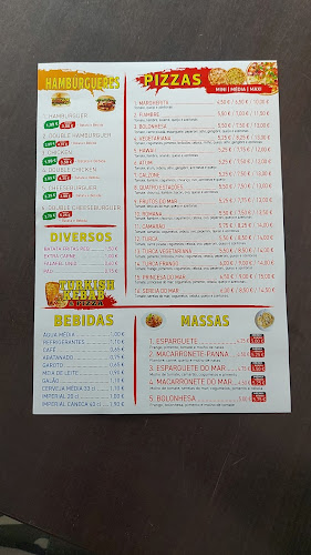 Avaliações doTurkish kebab & pizza em Rio Maior - Restaurante