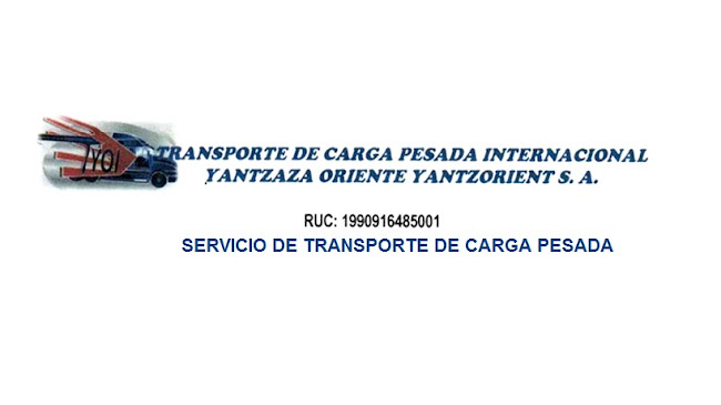 TRANSPORTE YANTZORIENTE S.A - Servicio de transporte