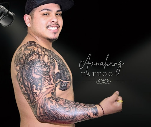 Explore perspective tattoo ideas, creative tattoo ideas in Garden Grove, available at Anna Hang Tattoo