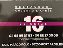 Photos du propriétaire du Restaurant Le seize - 16 à Argelès-sur-Mer - n°11