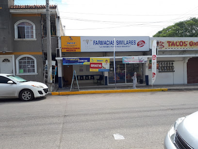 Similares Pharmacy 89590, Av. Primero De Mayo 711, Tinaco, 89590 Tampico, Tamps. Mexico