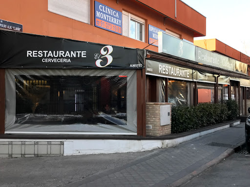 Restaurante El 3 en Madrid