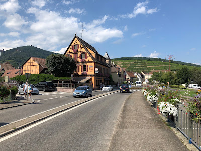 Parking Bus à Ribeauvillé