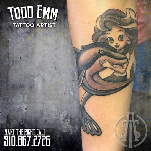 Explore men leg tattoo ideas, creative tattoo ideas in Fayetteville, available at American Tattoo Society of Fayetteville