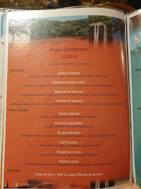 Restaurant des Iles à Lyon menu