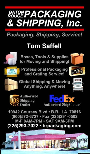 Packaging Supply Store «Baton Rouge Packaging & Shipping», reviews and photos, 10942 Coursey Blvd, Baton Rouge, LA 70816, USA