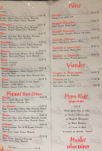 Menu / carte de Pizzeria Le Borsalino à Saint-Malo