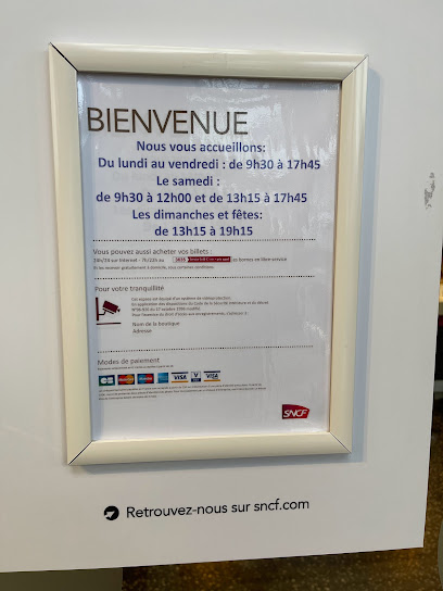 Boutique SNCF Lorient