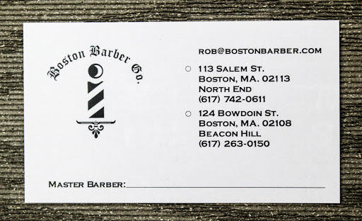 Barber Shop «Boston Barber Co. Beacon Hill», reviews and photos, 124 Bowdoin St, Boston, MA 02108, USA