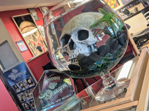 Explore lock tattoo ideas, creative tattoo ideas in Santa Fe, available at Dungeon