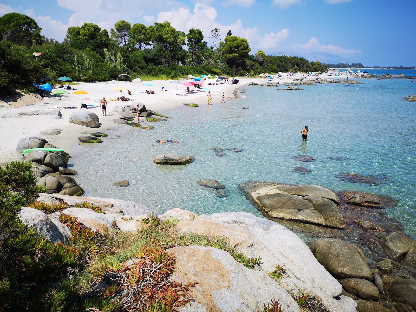 Photo of Spiaggia del Lido di Orri with bright fine sand surface