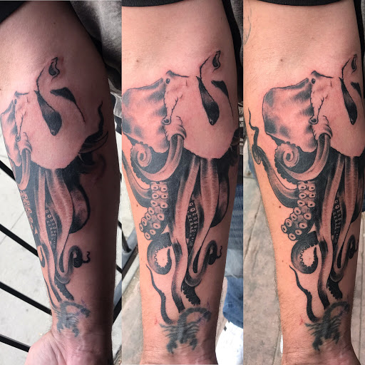 Explore peck tattoo ideas, creative tattoo ideas in Nampa, available at Temptation Tattoo & Body Piercing