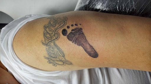 Explore chest shoulder tattoo ideas, creative tattoo ideas in Arlington, available at Tat2z4Life LLC Tattoos and Body Piercings BY ALMA