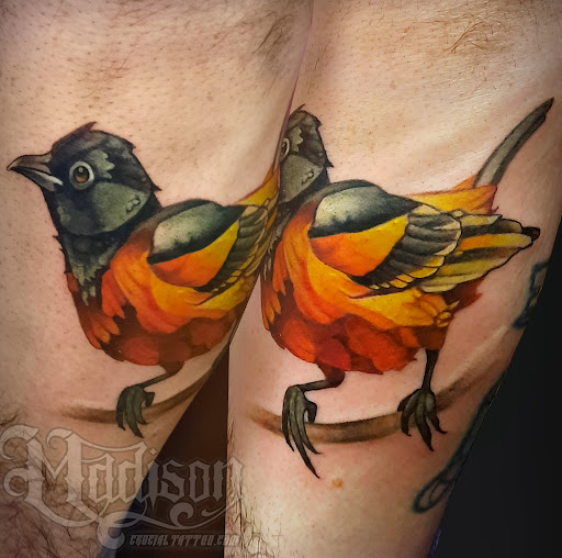 Explore aztec tattoo ideas for men, creative tattoo ideas in Salisbury, available at Crucial Tattoo Studio