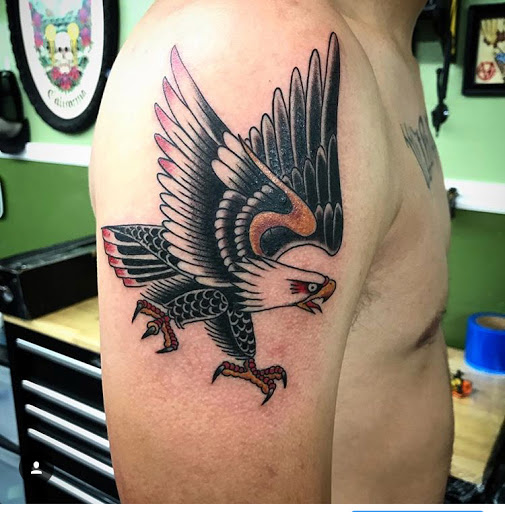 Explore lower leg tattoo ideas male, creative tattoo ideas in Twentynine Palms, available at Hilltop Tattoo Company