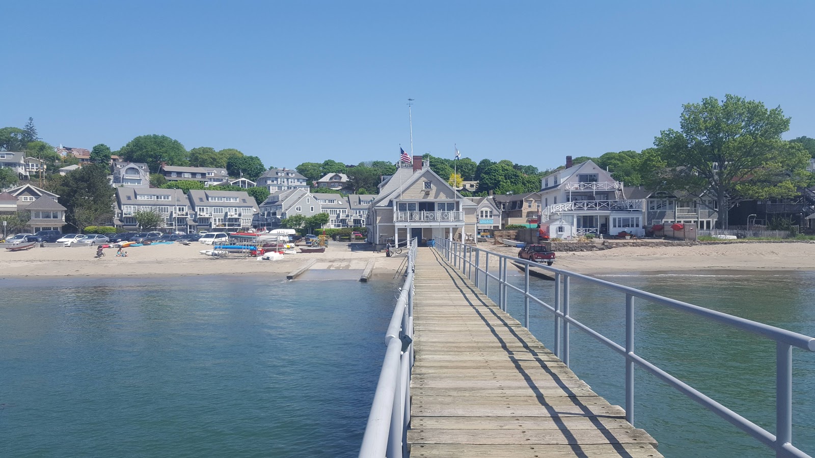 Photo of Fishermans beach with blue water surface