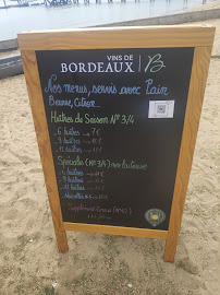 Bar-restaurant à huîtres le chai-nous à Lège-Cap-Ferret - menu / carte