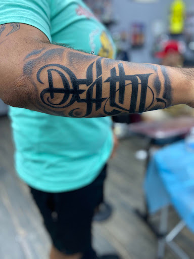 Explore bmo tattoo ideas, creative tattoo ideas in El Paso, available at American Tattoo Society of Ft Bliss