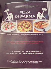 Pizzeria Di Parma à Ramonville-Saint-Agne menu