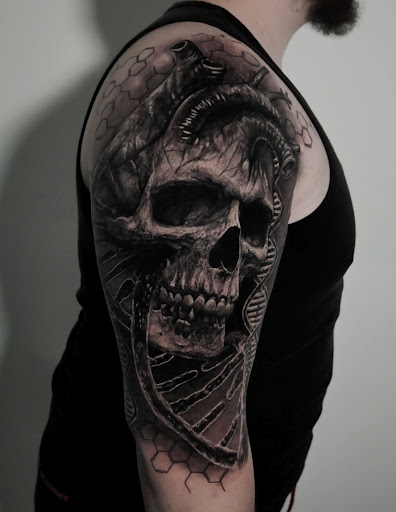 Explore bartender tattoo ideas, creative tattoo ideas in Ozone Park, available at Rebel Ink Tattoo & Piercing