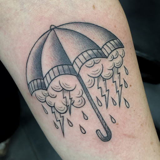 Explore diving tattoo ideas, creative tattoo ideas in Raleigh, available at Raleigh Tattoo Company