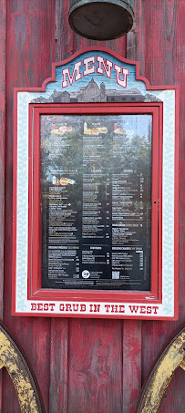 Cowboy Cookout Barbecue à Chessy menu