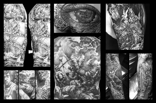 Explore trauma tattoo ideas, creative tattoo ideas in Addison, available at Cat Tattoo