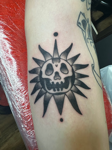 Explore bikini tattoo ideas, creative tattoo ideas in Fort Worth, available at Twisted Ink