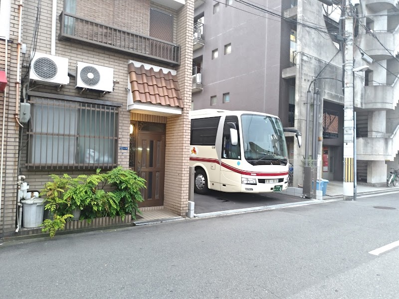 バンデホテル大阪バス駐車場
