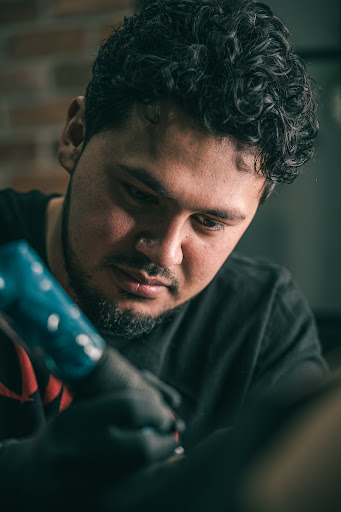 Explore caribbean tattoo ideas, creative tattoo ideas in West Chester, available at Hive Tattoo Collective