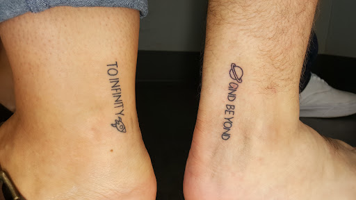 Explore ariel tattoo ideas, creative tattoo ideas in Springfield, available at Ink Ink Tattoo & Piercing Studio