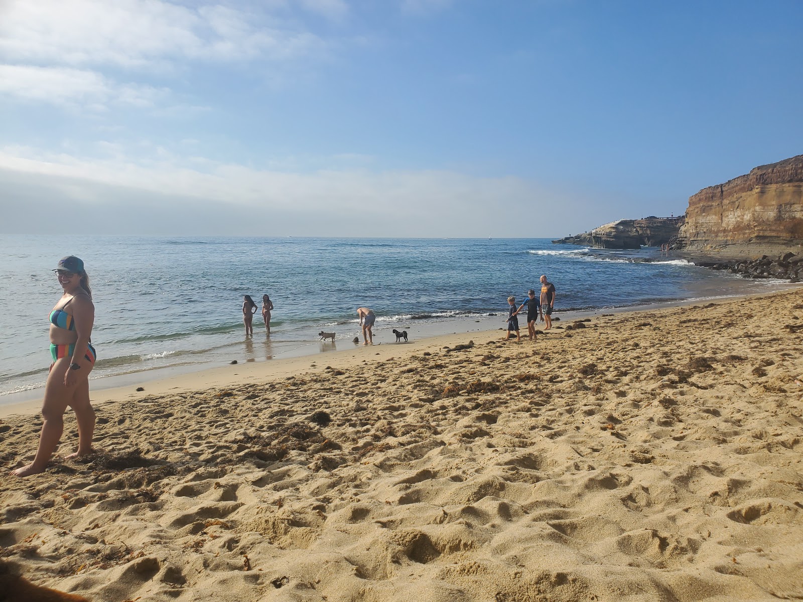 Fotografie cu Sunset Cliffs beach zonă sălbatică