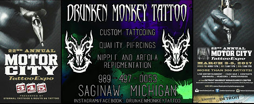 Explore cool hand tattoo ideas for guys, creative tattoo ideas in Saginaw, available at Drunken Monkey Tattoo