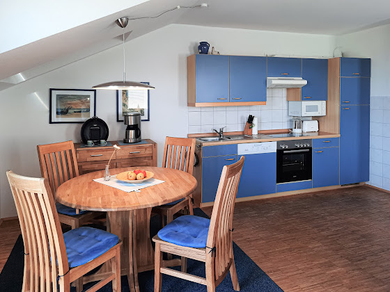 Cuisine Ferienwohnung Ferienapartments Lotsenberg 18586 Mönchgut