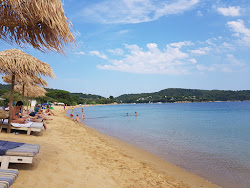 Agia Paraskevi beach'in fotoğrafı çok temiz temizlik seviyesi ile
