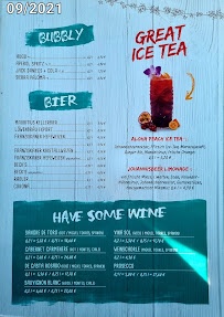 Menu du Mauritius Fellbach à Fellbach